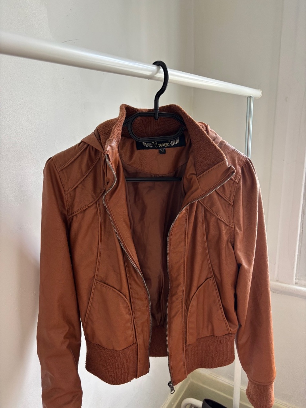 Veste marron Y2K années 2000